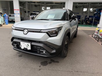 スズキ初のEV車【eビターラ】がやってきました！